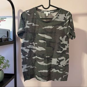 Army Print Tee